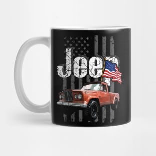 FSJ Gladiator Truck Jeepcar JEEP Flag Mug